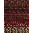 thumbnail image 1 of Ahgly Company Machine Washable Indoor Rectangle Abstract Sepia Brown Area Rugs, 5' x 7', 1 of 7