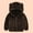 Coffee, variant on TIHLMK Baby Outerwear Toddler Baby Winter Jacket Cotton Windproof Warm Winter Coats Cute Hooded Jacket Plush Cute Bear Ears