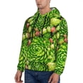 thumbnail image 3 of Fotbe Men's Hoodie with Cactus And Succulents Pattern - Kangaroo Pocket Pullover Hooded Sweatshirt, Perfect for Daily Wear, Travel, and Home-X-Large, 3 of 7