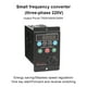 thumbnail image 5 of Scienceny Inversor de motor Digital 50Hz AC220V Control de velocidades Convertidor de frecuencia Controlador eléctrico profesional Reemplazo Herramientas eléctricas 200W, 5 of 6