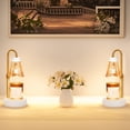 thumbnail image 4 of Koosom 2-Pack Candle Warmer Lamp with Dimmer, 4 Light Bulbs, Height Adjustable Wax Melt Light, Warming Gift Idea, 4 of 10