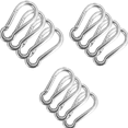 thumbnail image 1 of nipocaio 12 Crochets à Ressort en Acier Inoxydable - 304 Clips en Acier Inoxydable, Boucle d'Alpinisme en Alliage d'Aluminium, Boucle de Connexion à Clé à Ressort, 1 of 5