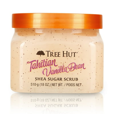 Tree Hut Shea Sugar Scrub Tahitian Vanilla Bean, 18 oz
