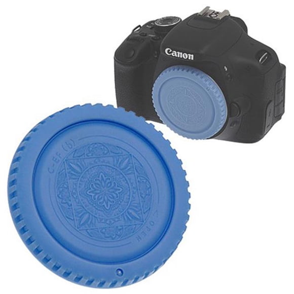 Fotodiox Cap-Body-Nikon-Blue Designer Body Cap for All Nikon F SLR & DSLR Camera, Blue