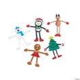 thumbnail image 2 of Christmas Bendable Asst. - Toys - 100 Pieces, 2 of 2