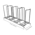 thumbnail image 2 of Coffee Cup Holder Compartment Bar Paper Dispenser Storage Station Condiment Countertop Extractor Box Breakroom Lid Bin, 2 of 7