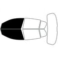 thumbnail image 2 of Rvinyl Window Tint Kit Compatible with Saturn Astra 2008 (4 Door) - Front Precut Kit - 5%, 2 of 8