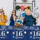 thumbnail image 3 of Decoraciones de Cumpleaños 16 Azul Marino Plata, Suministros para Fiesta Dulces 16 para Niños y Niña, 3 of 7