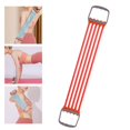 thumbnail image 2 of Baohd 30-150lbs Chest Expander Rally Strap Elastic Rope Foot Leg Resistance Band Red, 2 of 8