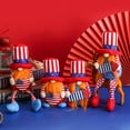 thumbnail image 1 of 4PACK Patriotic 4th of July Gnome for American Independence Day Gift Stars and Stripes Nisse Handmade Scandinavian Folklore Elf Dwarf Home Household Ornaments Kitchen Tiered Tray Decorations, 1 of 9