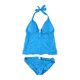 thumbnail image 1 of Tankini de 2 piezas para mujer Tex tur ed de Ralph Lauren, Azul, 12 Ralph Lauren Tankini, 1 of 2