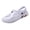 White, variant on Unisex Garden Clogs Shoes Slippers Sandals Breathable Cutout Shoes for Men and Women