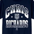 thumbnail image 2 of USSF X USMNTPA Chris Richards Logo Icons Adult Navy Crew Neck Short Sleeve T-shirt-3XL, 2 of 7