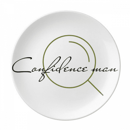 

Ambiguous Contrary Trust Deception Plate Decorative Porcelain Salver Tableware Dinner Dish