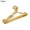 Gold, variant on SPRING PARK 10Pcs/Set Heavy Duty Shiny Metal Clothes Hanger, Coat Hanger, Suit Hanger, Dress Hanger with Big Notches