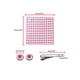 thumbnail image 3 of Corbata de lunares para hombre INSPIRE CHIC, clip de corbata, gemelos, juego de pañuelo de bolsillo para negocios y bodas Rosa Fucsia, 3 of 6