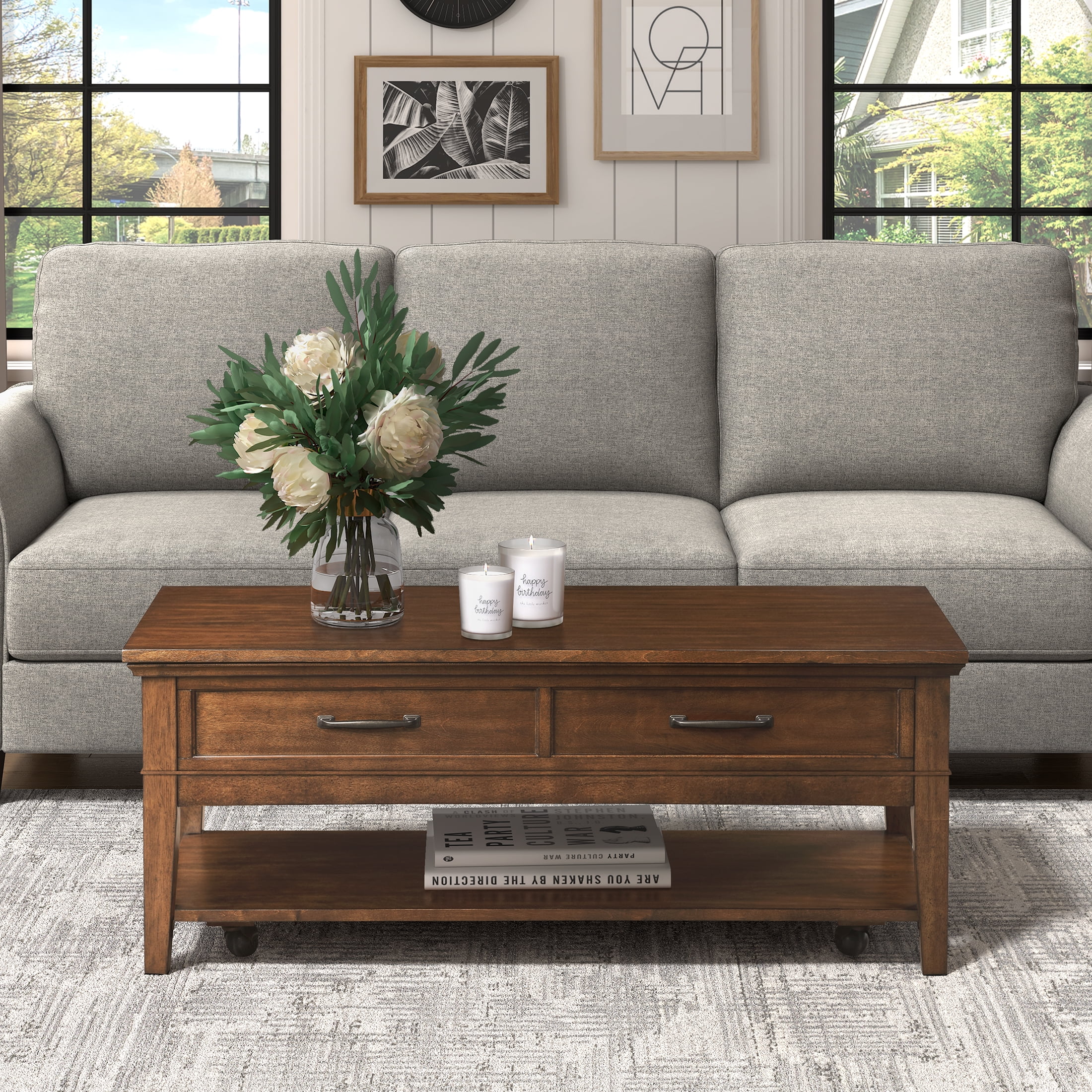 OakvillePark Hinsdale Coffee Table, Walnut