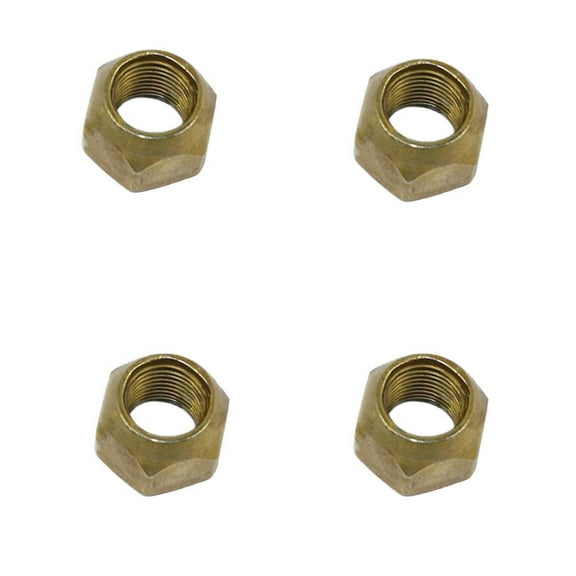 Genuine 4 Pack SCAG Wheel Lug Hex Nuts for Mowers 04028-02, S004028-01 fits SCZ61RD-31FX, SCZ61RD-921FX, SCZ61V-27FX