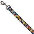 thumbnail image 2 of Nickelodeon Pet Leash, Dog Leash, Nick 90s Rewind Character Poses Navy Blue, 6 Feet Long 1.0 Inch Wide, 2 of 4