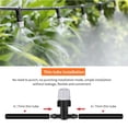 thumbnail image 3 of Sistema De Refrigeración Por Niebla, Tubería De 20 M, Sistema De Riego Diy, Juego De Nebulización Al Aire Libre Scienceny HA020175-00, 3 of 7