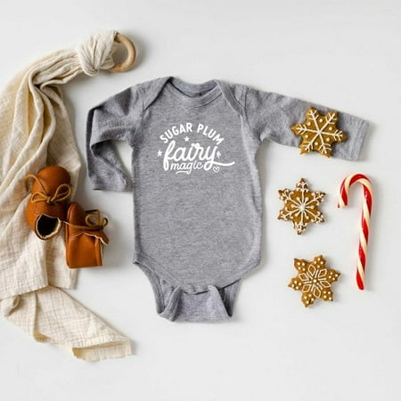 

Sugar Plum Fairy Magic Long Sleeve Onesie
