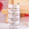 thumbnail image 3 of Multi-Layer Containers Necklace Stud Bracelet Rack Holder With Cover For Boxes Jewelry Storage Plastic Jar Crafts Clear Organizer Display Rack L, 3 of 9