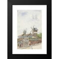 thumbnail image 2 of Whitney Warren Jr. 11x14 Black Modern Framed Museum Art Print Titled - Moulin De La Galette, Paris (1887), 2 of 5