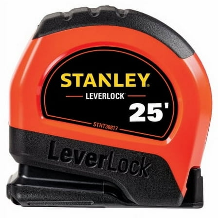 Stanley Tools - Goldblatt 2116564 25 ft. x 1 in. Lever Lock Tape Measure