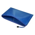 thumbnail image 4 of Uxcell B5 Document Pencil Pouch Waterproof Zipper File Bags, Blue 5 Pack, 4 of 6