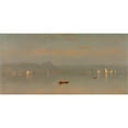 thumbnail image 3 of Sanford Robinson Gifford 18x11 Black Modern Framed Museum Art Print Titled - Garderstraw Bay (1868), 3 of 5