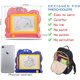 thumbnail image 2 of Mini tablero de dibujo magnético para niños, pequeño bloc de dibujo para pintar, perfecto para suministros de arte para niños y recuerdos de fiesta, premios para el aula de los, 2 of 5