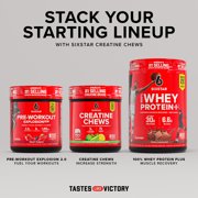 Six Star Pro Nutrition Creatine 3g Chews, Legendary Lemon Lime, 75 Count