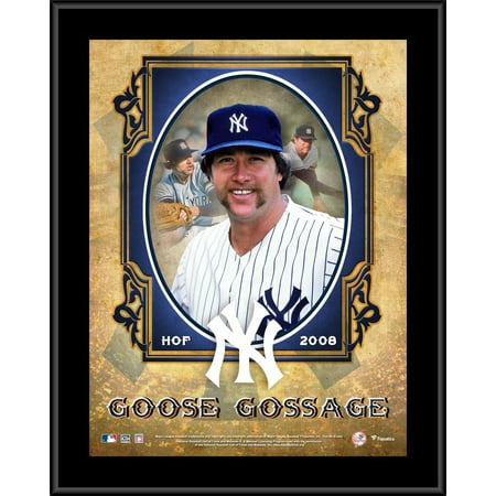 Hall Of Fame Plaque - Goose Gossage New York Yankees 10.5