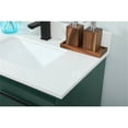 thumbnail image 4 of Elegant Decor Sloane 30" MDF Single Bathroom Vanity with Backsplash in Green, 4 of 8