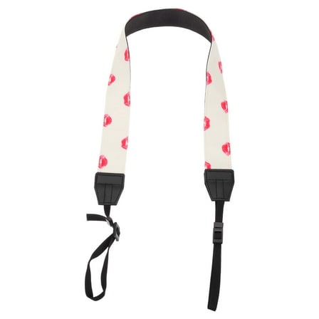 Uxcell Camera Strap Polyester Adjustable Neck Strap for Nikon Video Camcorder White