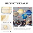 thumbnail image 2 of 5Pcs Planet Paper Lanterns Outer Space Decorations Solar System Planets Lantern for Kids, 2 of 8