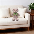 thumbnail image 5 of Beautynvta 11.8'' Teddy Bear Stuffed Animal, Cute Small Plush Toy, Small Bear Doll with Bow, Gifts for Valentine’s Day, Birthday, Christmas, Khaki, 5 of 7