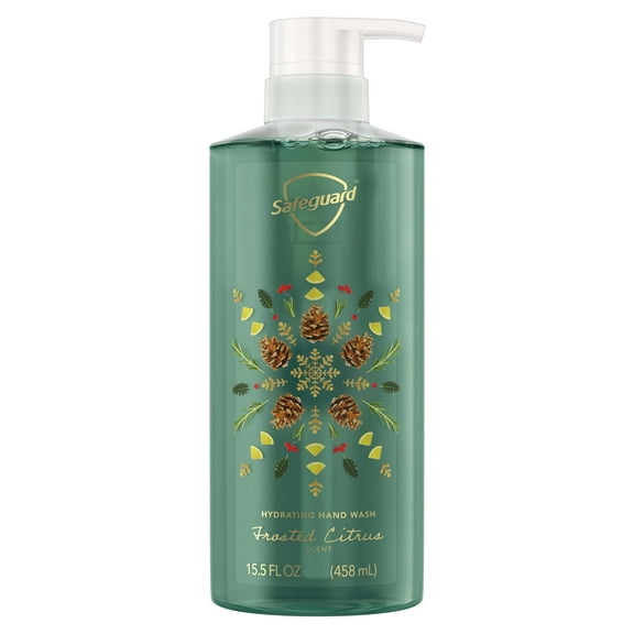 Safeguard Hand Wash, Frosted Citrus Scent, 15.5 fl oz