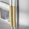 thumbnail image 3 of GustaveDesign 2 Pieces Refrigerator Door Handle Covers, Kitchen Appliance Decor Handles Antiskid Anti-Static Protector Perfect for Grill,Dishwasher "Yellow", 3 of 9