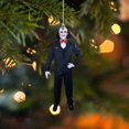 thumbnail image 1 of Adornos para árbol de películas de terror, adornos colgantes creativos de terror para Halloween, adornos colgantes de terror para coche, mini adornos para árbol de Halloween, adornos navideños para de, 1 of 3