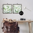 thumbnail image 4 of Stupell Industries Green Botanical Leaves Xray Plants & Flowers Painting Gray Floater Framed Canvas Art Print Wall Art, 18 x 18, Set of 2, 4 of 10