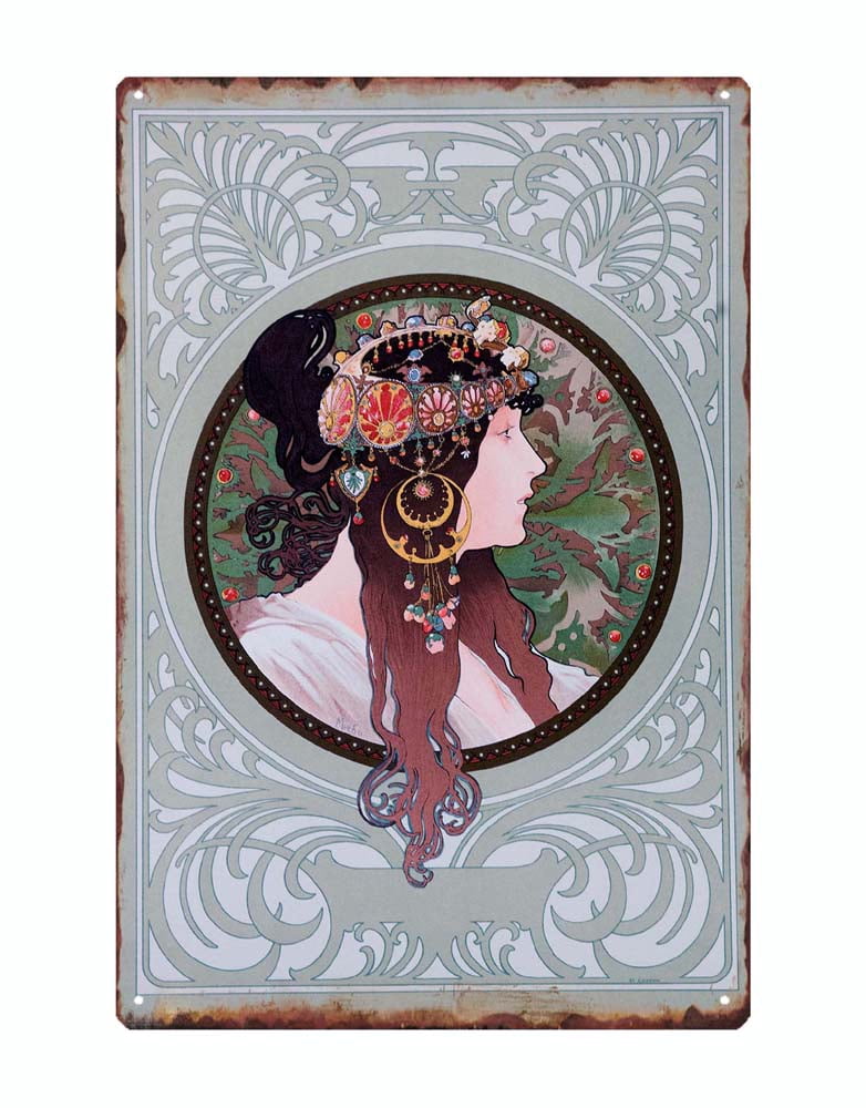 Panneau Métal Tin Sign "Bébé Flush" - Décoration Murale Rétro Salle De Bain | 12x8 Pouces