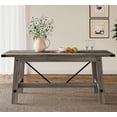 thumbnail image 3 of WAMPAT Modern Rectangular Dining Table，Rectangular Table for Home Kitchen, 3 of 6