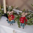 thumbnail image 2 of Primitives by Kathy Christmas Day Mice Critter Set, 2 of 4