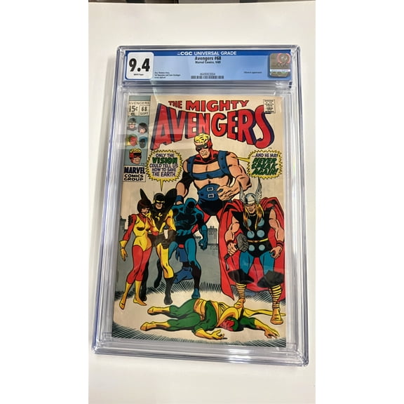 Avengers #68 - CGC 9.4 Comic Book