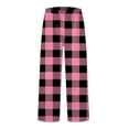 thumbnail image 4 of NOLDARES Womens Pajama Pants Soft Fuzzy Pajama Bottoms for Women Cozy Pj Fleece Lounge Pants(Z5-Pink,L), 4 of 5