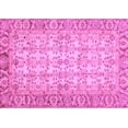 thumbnail image 1 of Ahgly Company Indoor Rectangle Abstract Purple Modern Area Rugs, 7' x 10', 1 of 4
