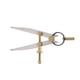 thumbnail image 4 of Divisor de ala Medidor divisor de cuero con cerradura ajustable resistente a la oxidación de alta precisión dorado para dividir ANGGREK Otros, 4 of 8