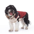 thumbnail image 6 of Winter Pet Tiger Stripe Fur Collar Chest Back Integrated Dog Cotton Jacket Dog Jacket, 6 of 9