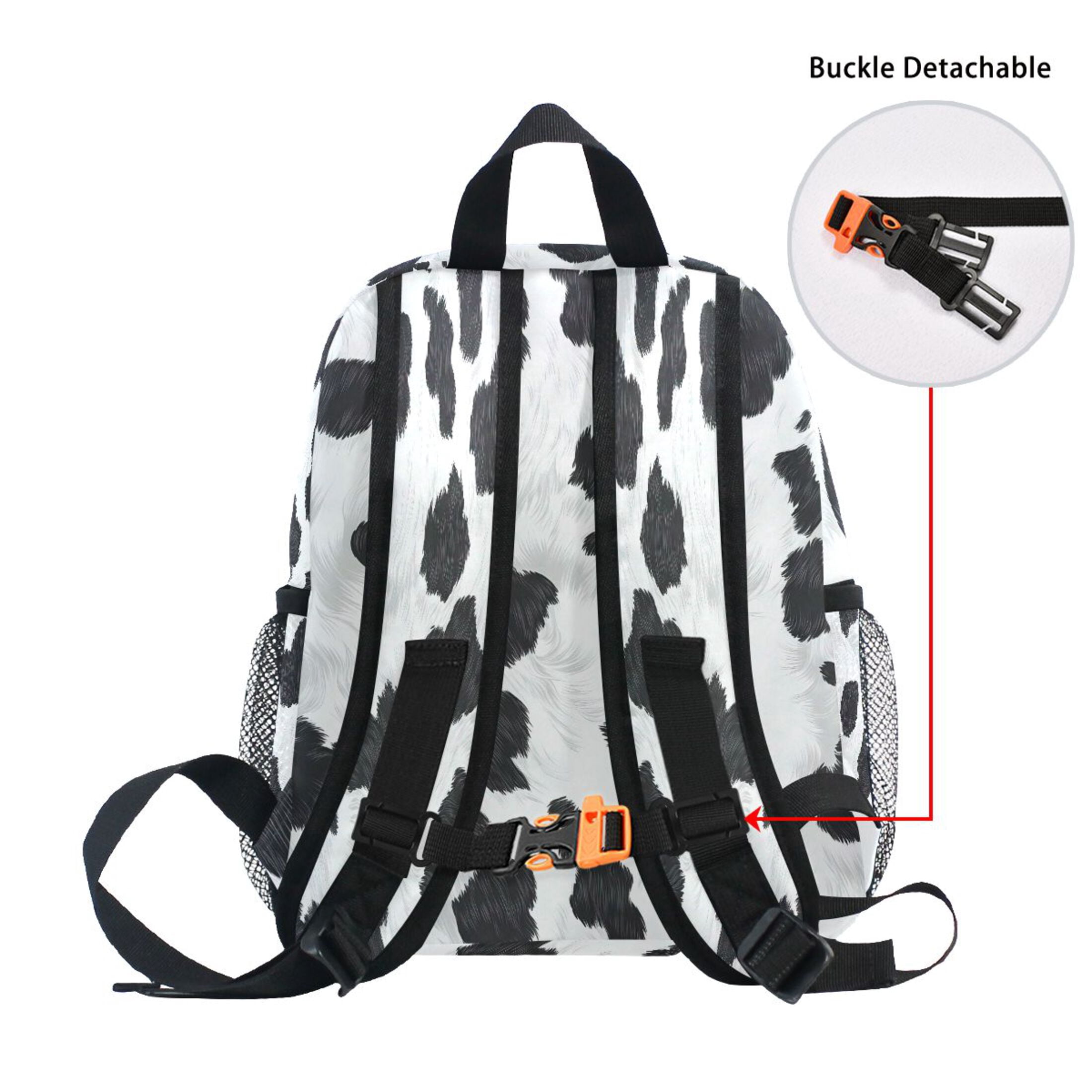 ALAZA Cow Print School Backpack Small Bookbag Mini Bags